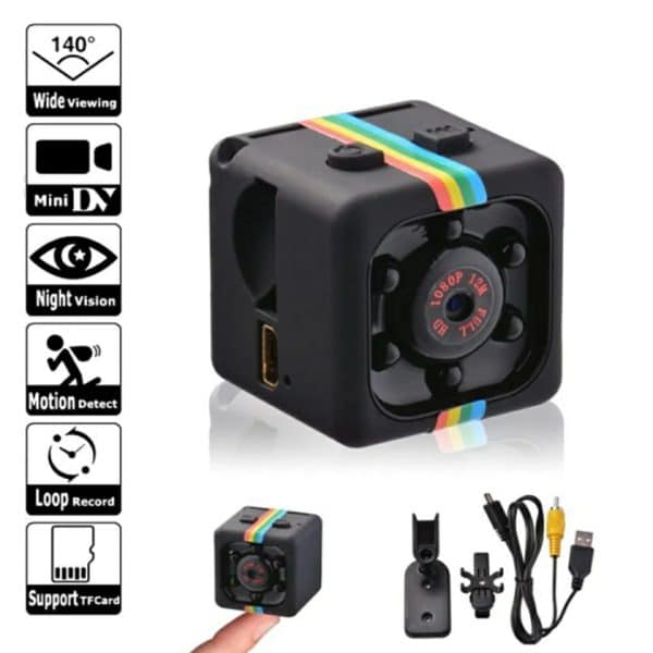 Sq11 Mini Camera Hd 1080p Sensor Night Vision Camcorder Motion Dvr Micro Camera Sport Dv Video Small Sq 11 Camera - Image 2